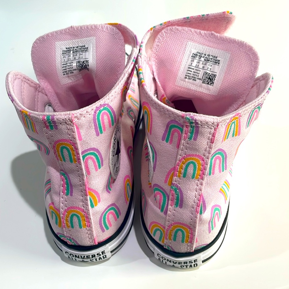 NWT - Converse All Star Easy-On Rainbows